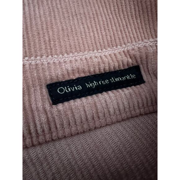 Citizens of Humanity Olivia High Rise Slim Ankle Skinny Jeans Pink Mist‎ 25 New - Picture 7 of 16